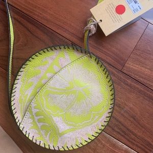 Patricia Nash Cuban Cut Leather Collection Lime